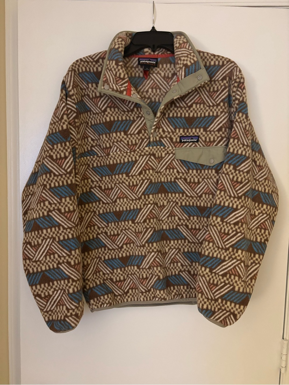 Patagonia Men’s Synchilla Fleece Snap-T Cliffside Stout Small